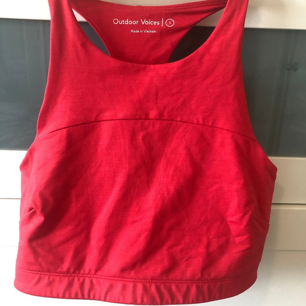 Outdoor Voices TechSweat Crop